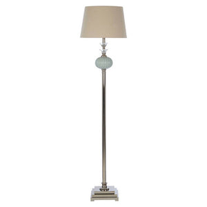 Floor Lamp with Linen Shade | Ulyana