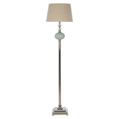 Ulyana Floor Lamp With Linen Shade