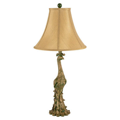 Peacock Table Lamp - Image 3