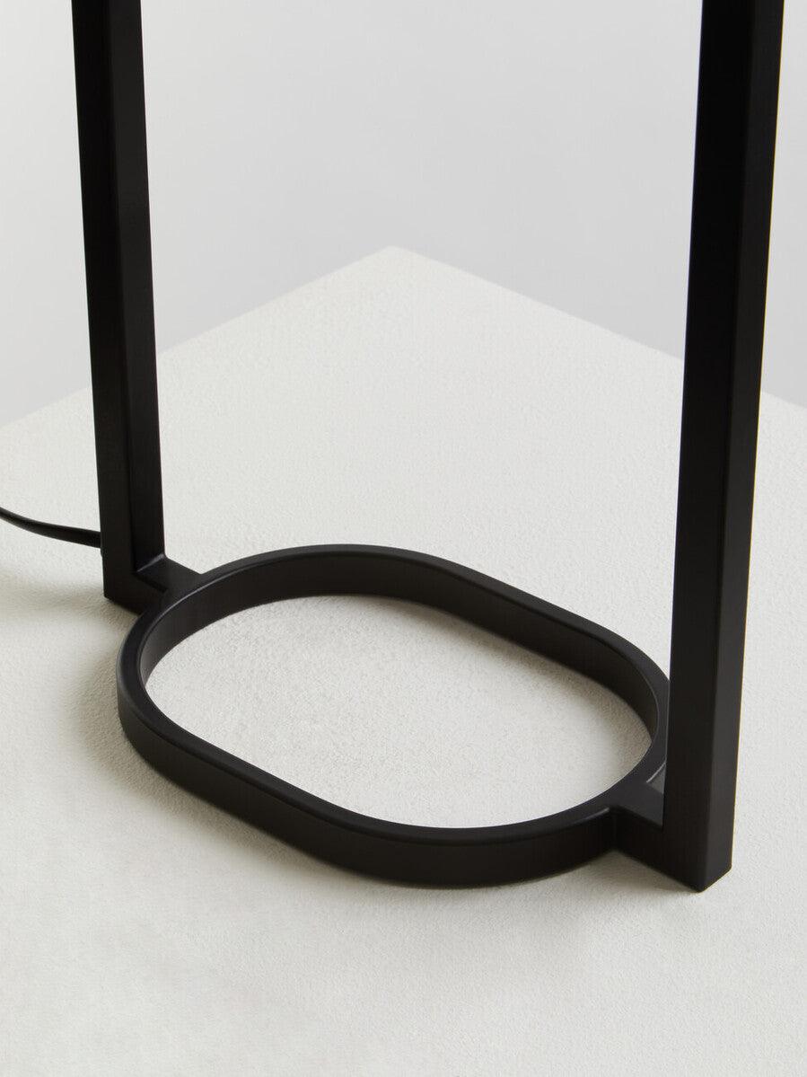 Lara Black Metal Table Lamp with Grey Shade - Image 17