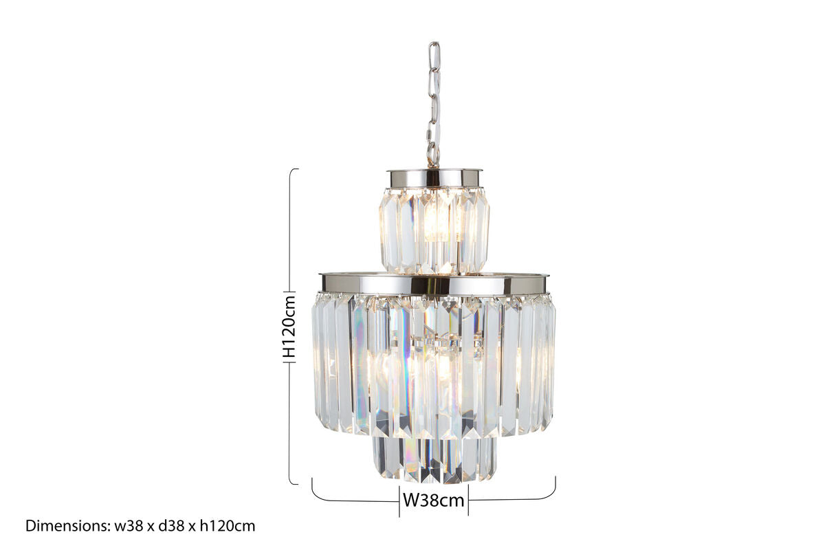 Kensington Townhouse 6 Bulbs Pendant Light - Image 7