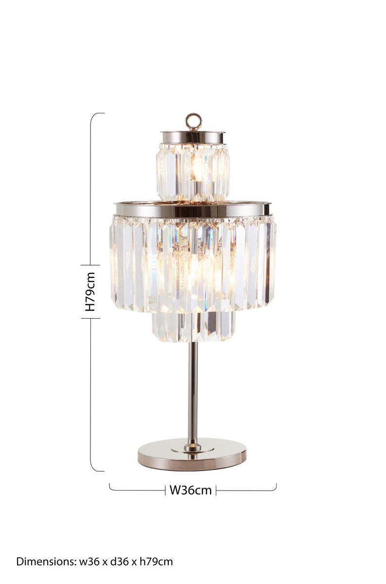 Kensington Townhouse 8 Bulbs Table Lamp - Image 6