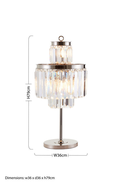 Kensington Townhouse 8 Bulbs Table Lamp - Image 6