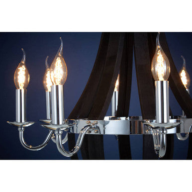 Kensington Townhouse Curved Chandelier - Image 3