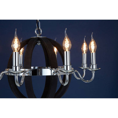 Kensington Townhouse Rounded Chandelier - Image 4