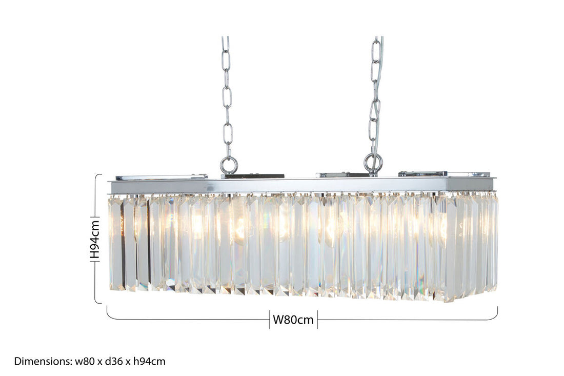 Kensington Townhouse 8 Bulbs Pendant Light - Image 7