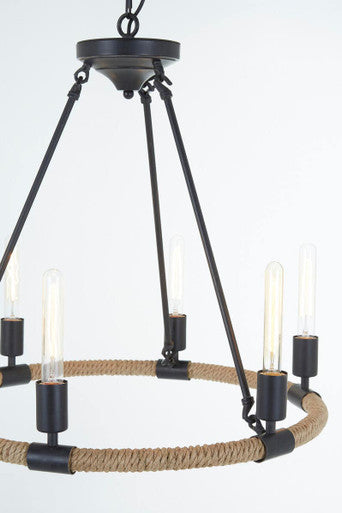 Hampstead 6 Bulb Chandelier - Image 5