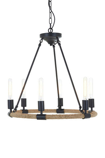 Hampstead 6 Bulb Chandelier