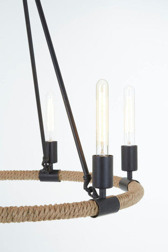 Hampstead 6 Bulb Chandelier - Image 6