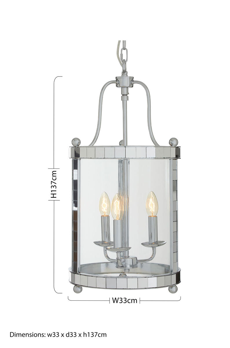 Kensington Townhouse Rectangular Pendant Light - Image 9