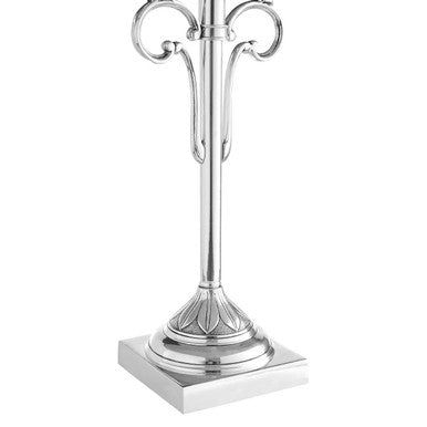 Aviary Antique Silver Lamp Base - Image 4