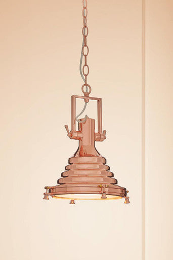 Lexington Small Copper Pendant Light