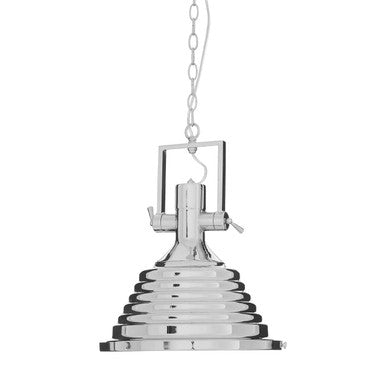 Lexington Medium Chrome Pendant Light