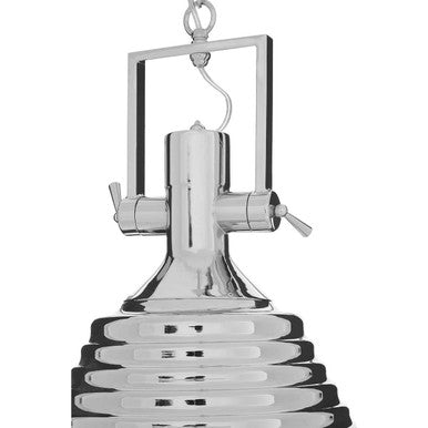 Lexington Medium Chrome Pendant Light