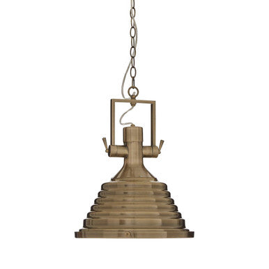 Lexington Medium Antique Brass Pendant Light - Image 3