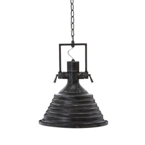Black and Silver Pendant Light | Lexington