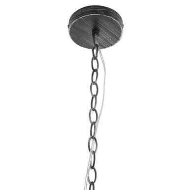 Lexington Black and Silver Pendant Light