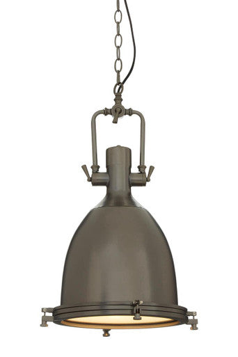 Lexington Large Gunmetal Pendant Light