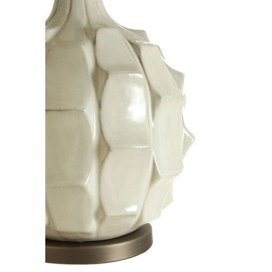 Usha Table Lamp With Grey And Brown Shade - Image 8