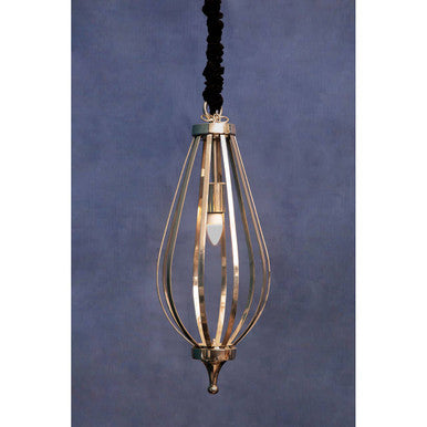 Callen Small Drop Shape Metal Pendant Light - Image 4