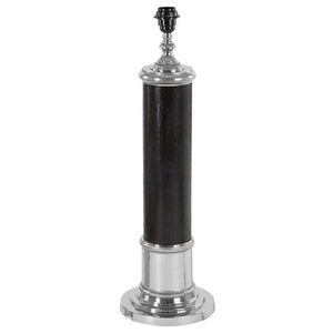 Black Leather Table Lamp | Canon