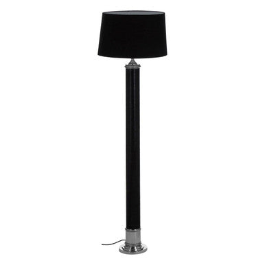 Canon Black Leather Floor Lamp - Image 3