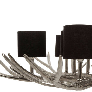 12 Shade Large Antler Chandelier