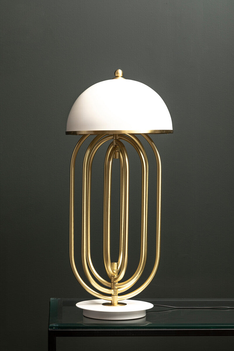 Metropolis Table Lamp with White shade - Image 5