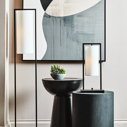 Atkins Black Table Lamp