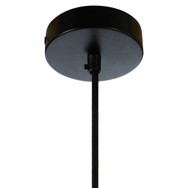Argo Small Pendant Light in Black and Copper - Image 4
