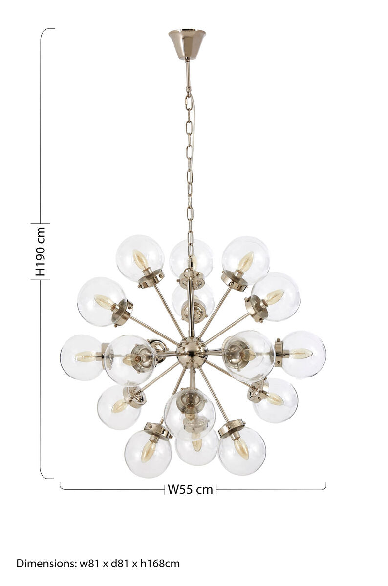 Asterid 18 Light Ceiling Light - Image 3