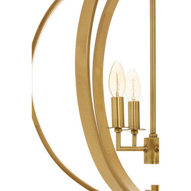 Censer Antique Brass Pendant Light - Image 5