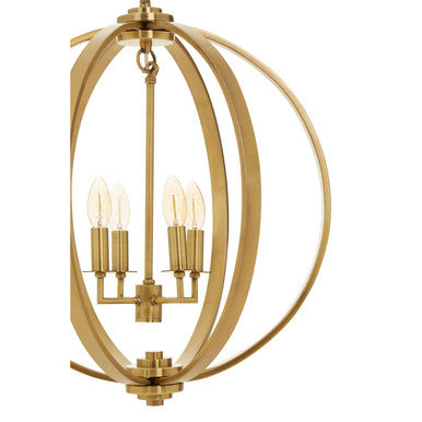 Censer Antique Brass Pendant Light - Image 6