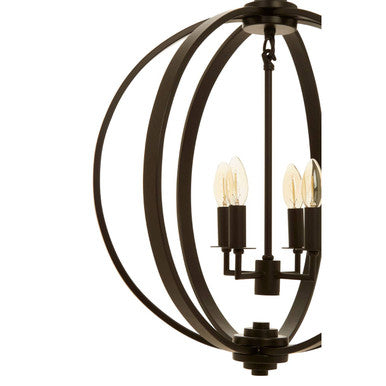 Censer Black Metallic Pendant Light - Image 5