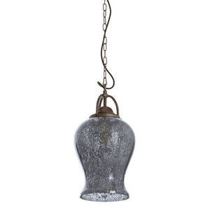 Antique Silver Finish Pendant Light | Terina