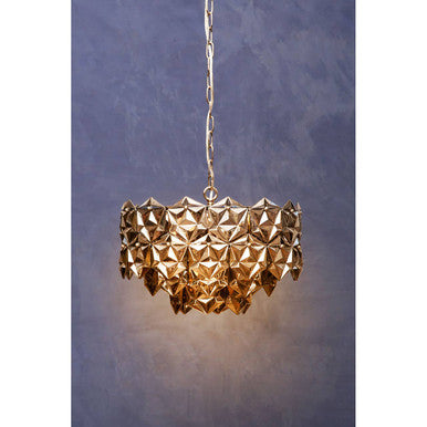 Rydello Smoked Grey Glass Chandelier