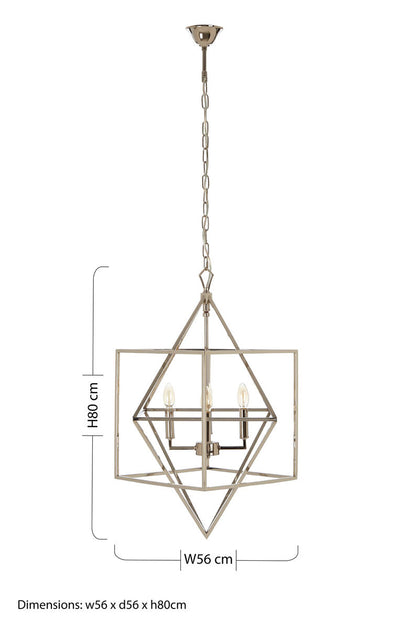 Kamara Square design Chandelier