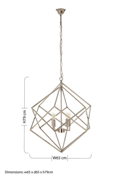 Kamara Double Box Design Chandelier