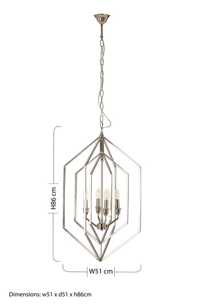 Venice Hexagonal Chandelier