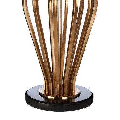 Zada Gold and Black Angular Table Lamp - Image 4