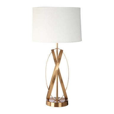 Zaina Gold Cross Table Lamp - Image 3