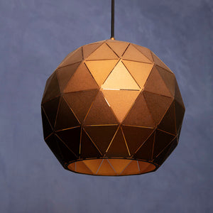 Xs Coffee Finish Pendant Light | Mateo