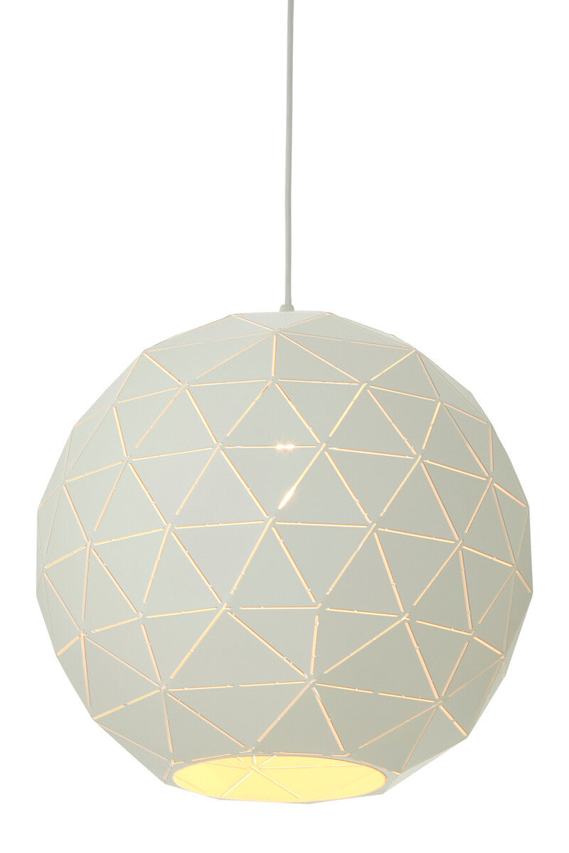 Mateo Small White Pendant Light - Image 3