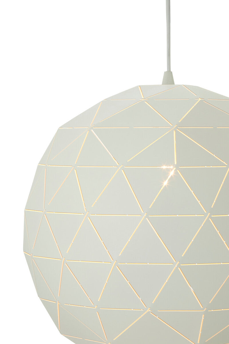 Mateo Small White Pendant Light - Image 4