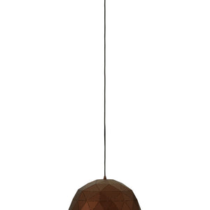 Small Coffee Finish Pendant Light | Mateo