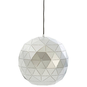 Mateo Small Silver Finish Pendant Light