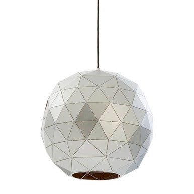 Mateo Small Silver Finish Pendant Light