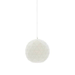 Medium White Pendant Light | Mateo