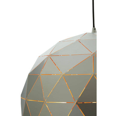 Mateo Medium Silver Finish Pendant Light - Image 5