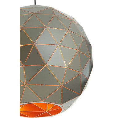 Mateo Medium Silver Finish Pendant Light - Image 6